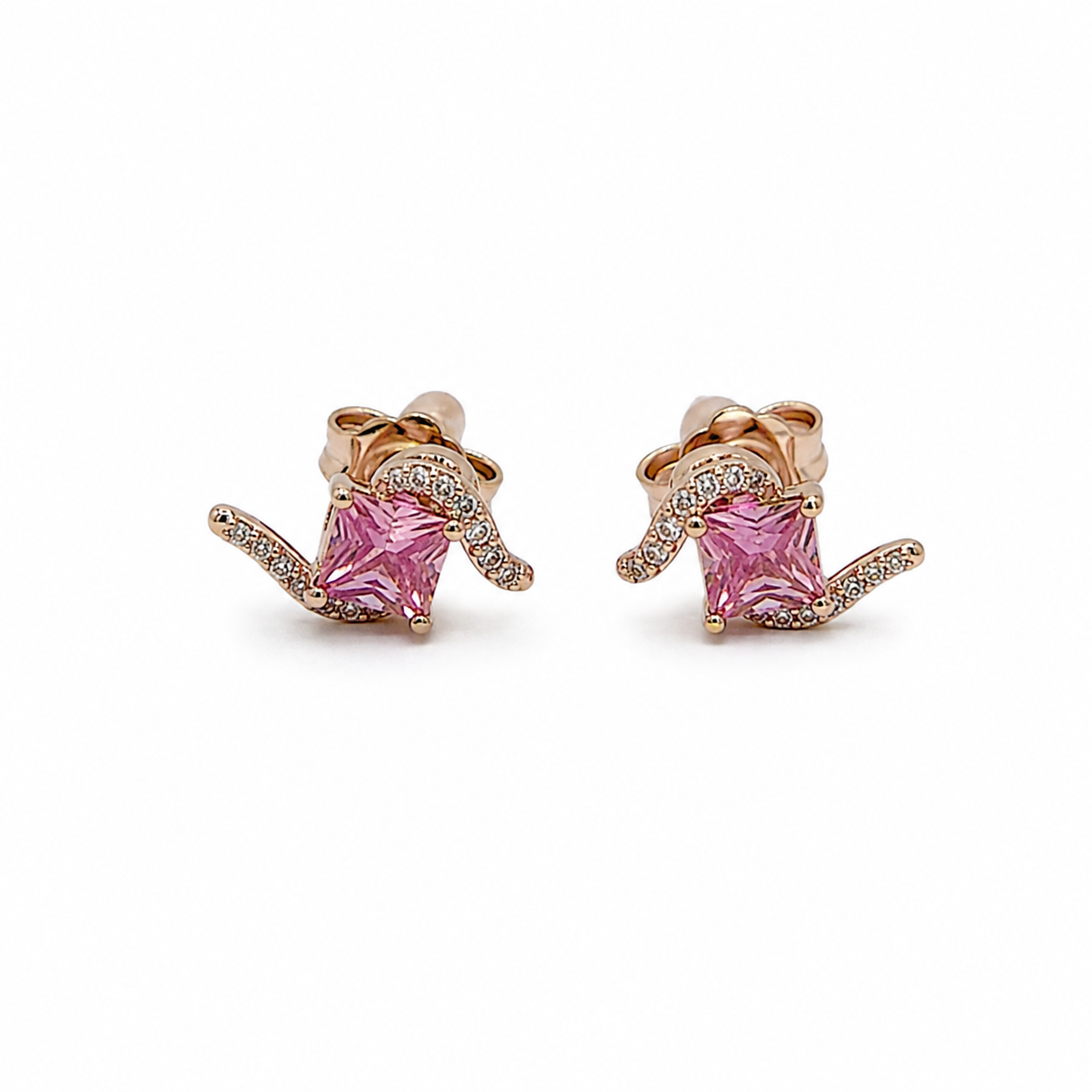 Rose Romance studs