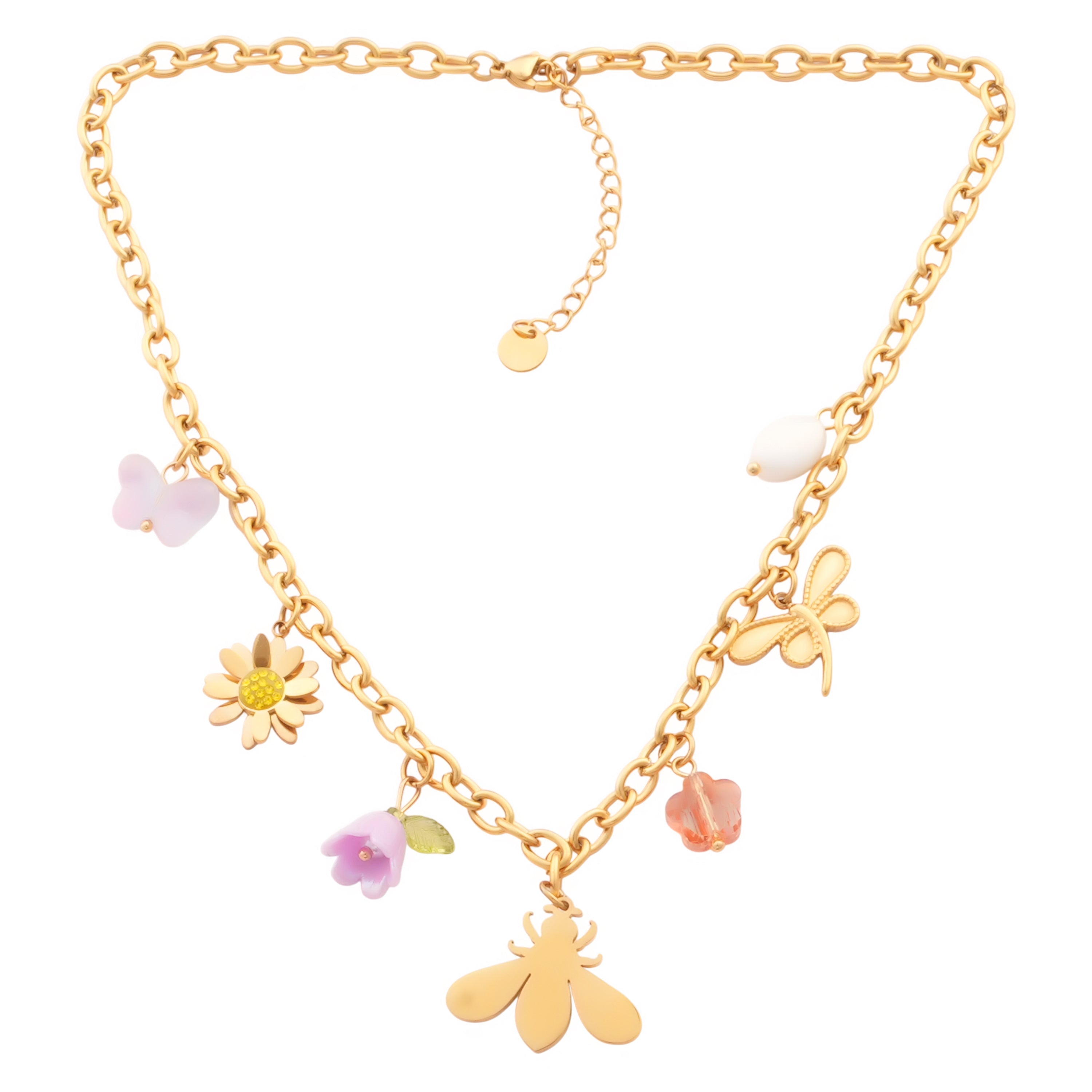 Bloom & Bee Necklace