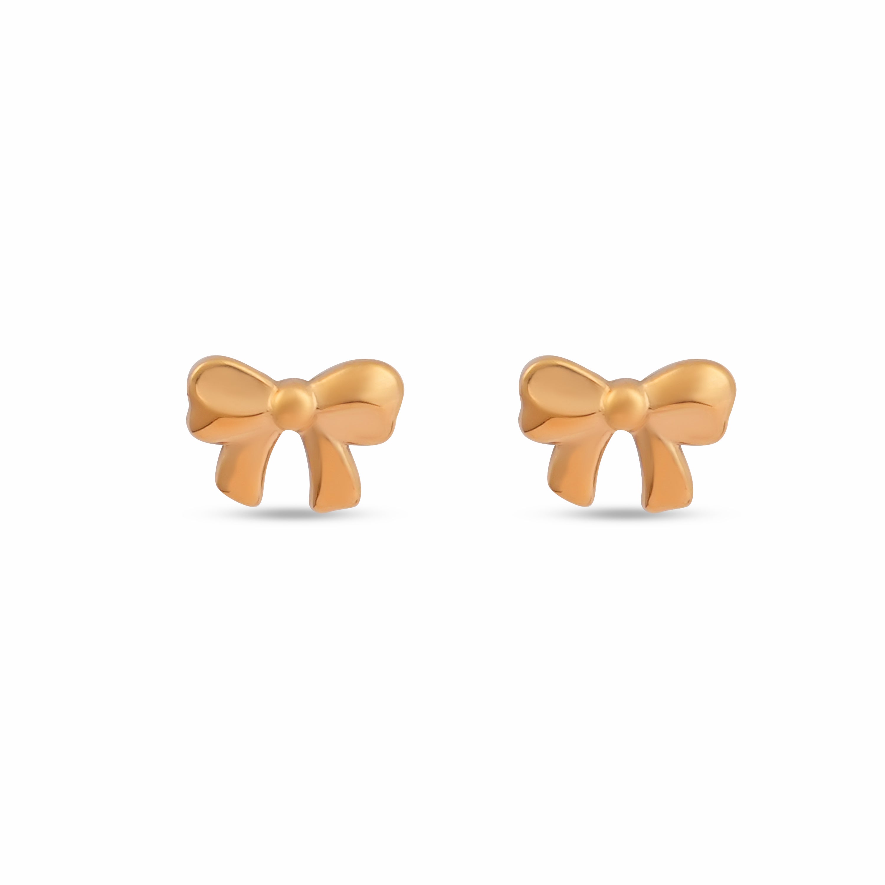 Bow Charm Studs
