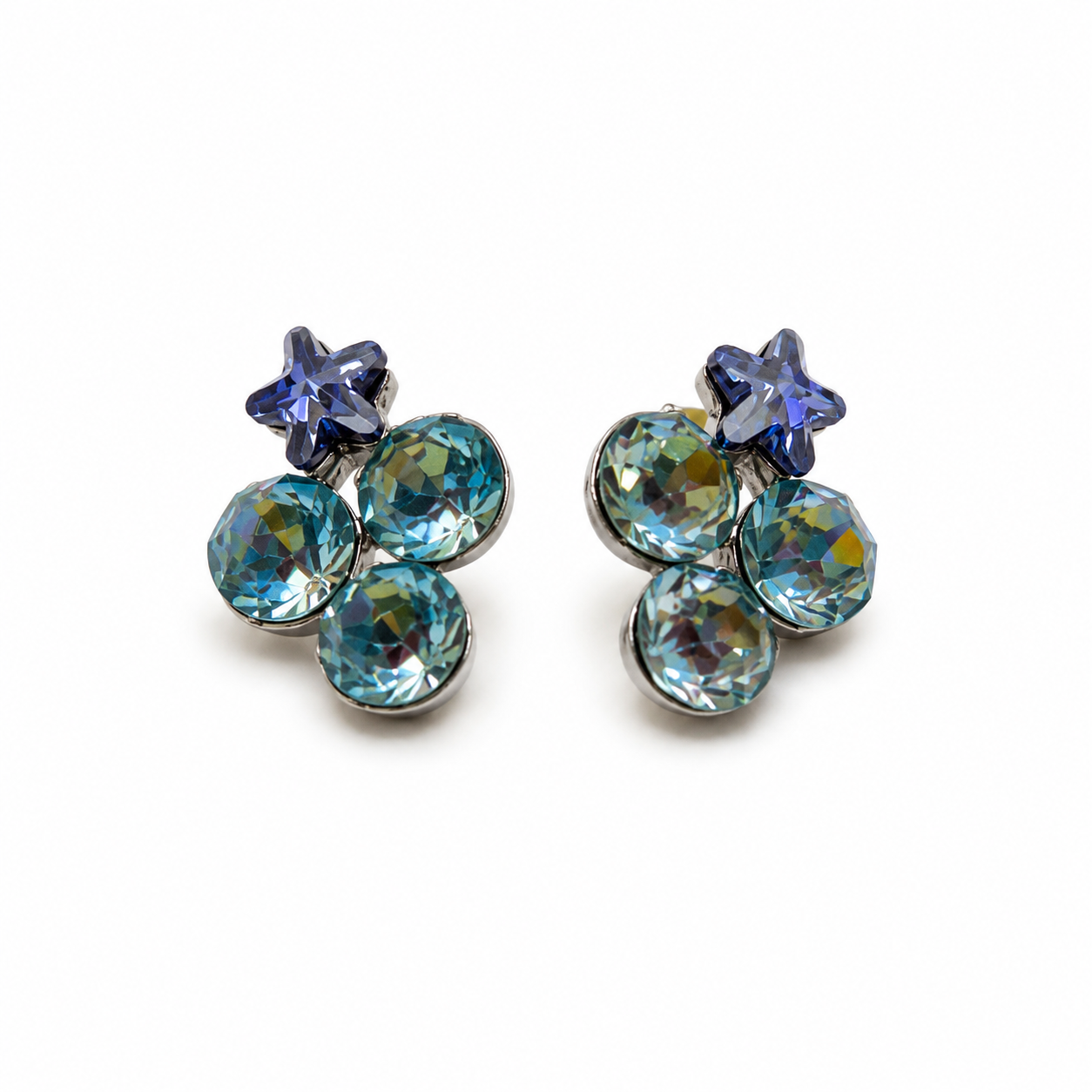 Aqua galaxy Earrings