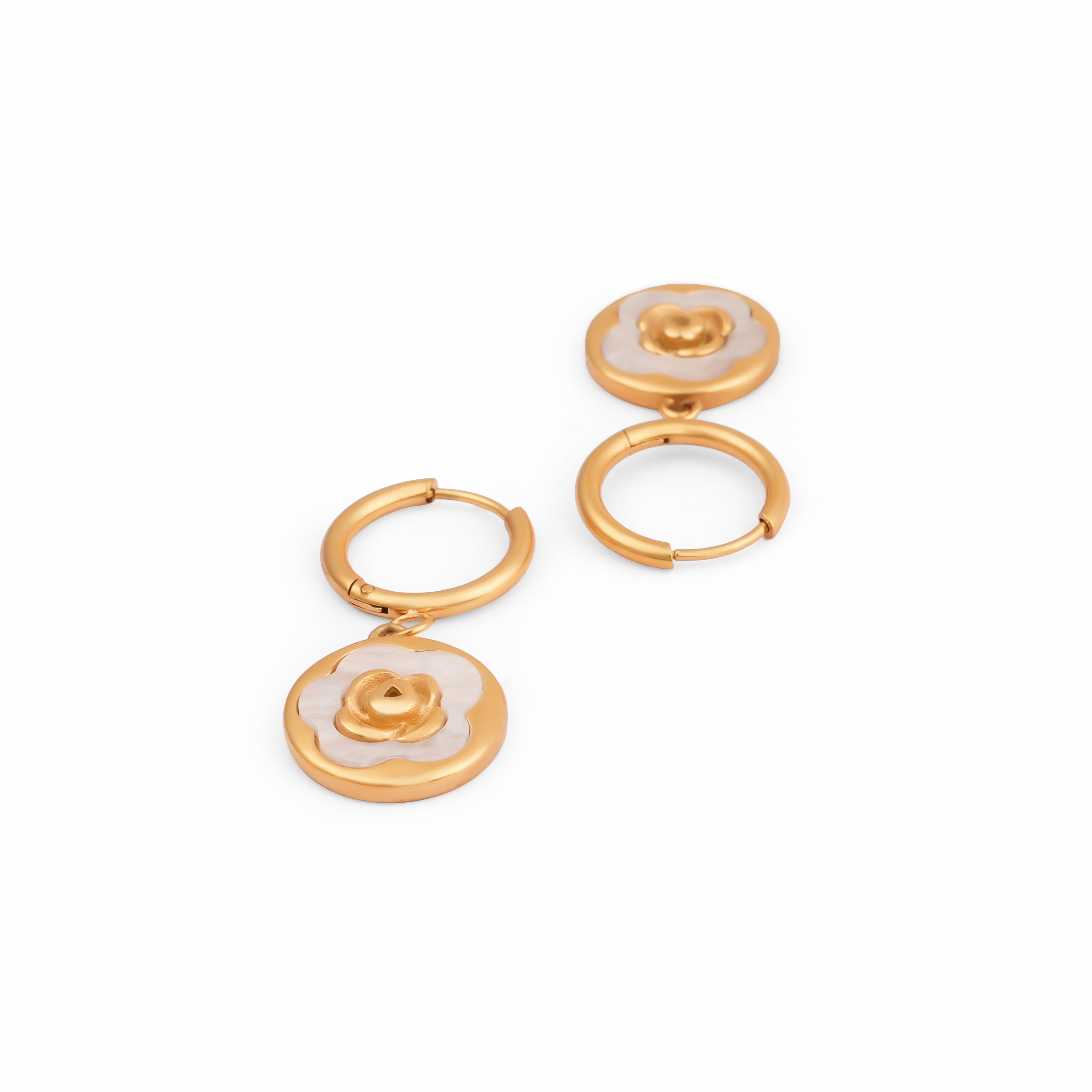 Blossom Hoop Earrings