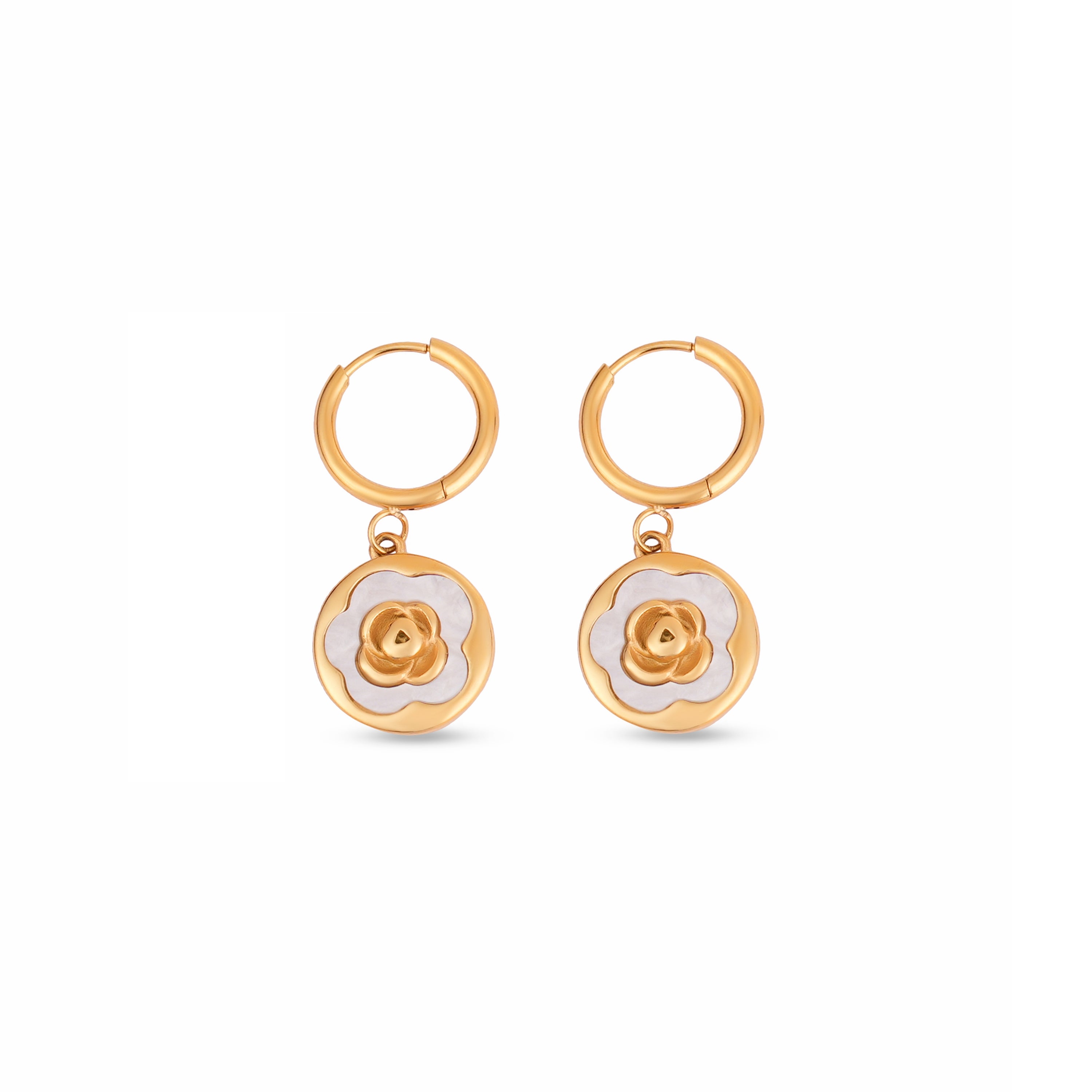 Blossom Hoop Earrings
